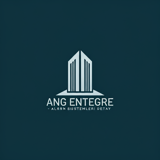 Modern logo design for a major industrial logistics and warehousing company, using strong sans-serif typography and bold architectural lines.